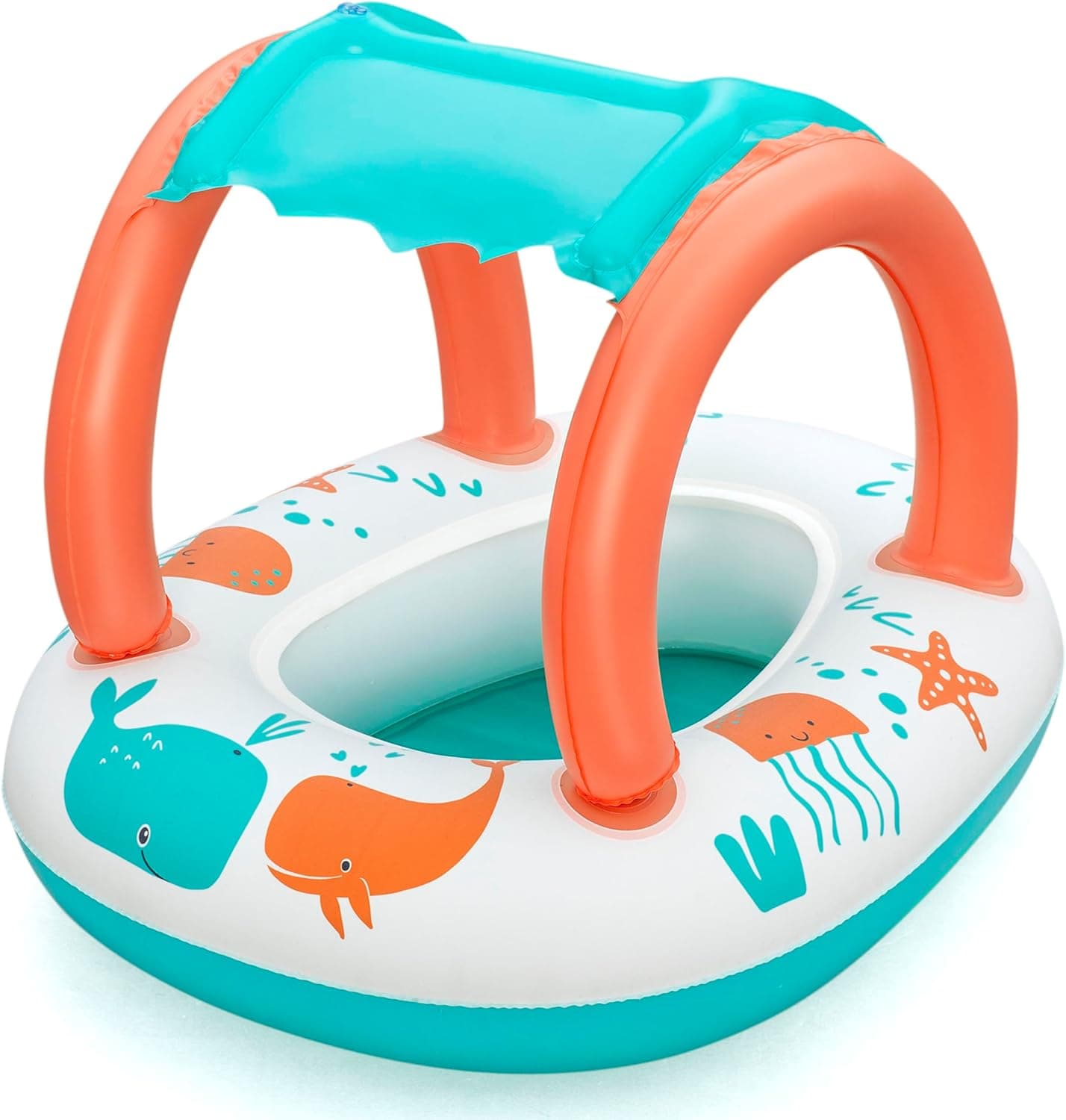 Bateau Gonflable pour Enfants Bestway 34203 Avec Pare-Soleil Amovible - قارب أطفال منفوخ مع مظلة واقية من الشمس - Vacance & Loisir - صورة 5