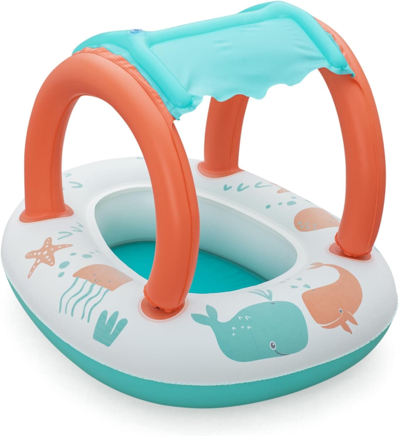 Bateau Gonflable pour Enfants Bestway 34203 Avec Pare-Soleil Amovible - قارب أطفال منفوخ مع مظلة واقية من الشمس - Vacance & Loisir - صورة 6