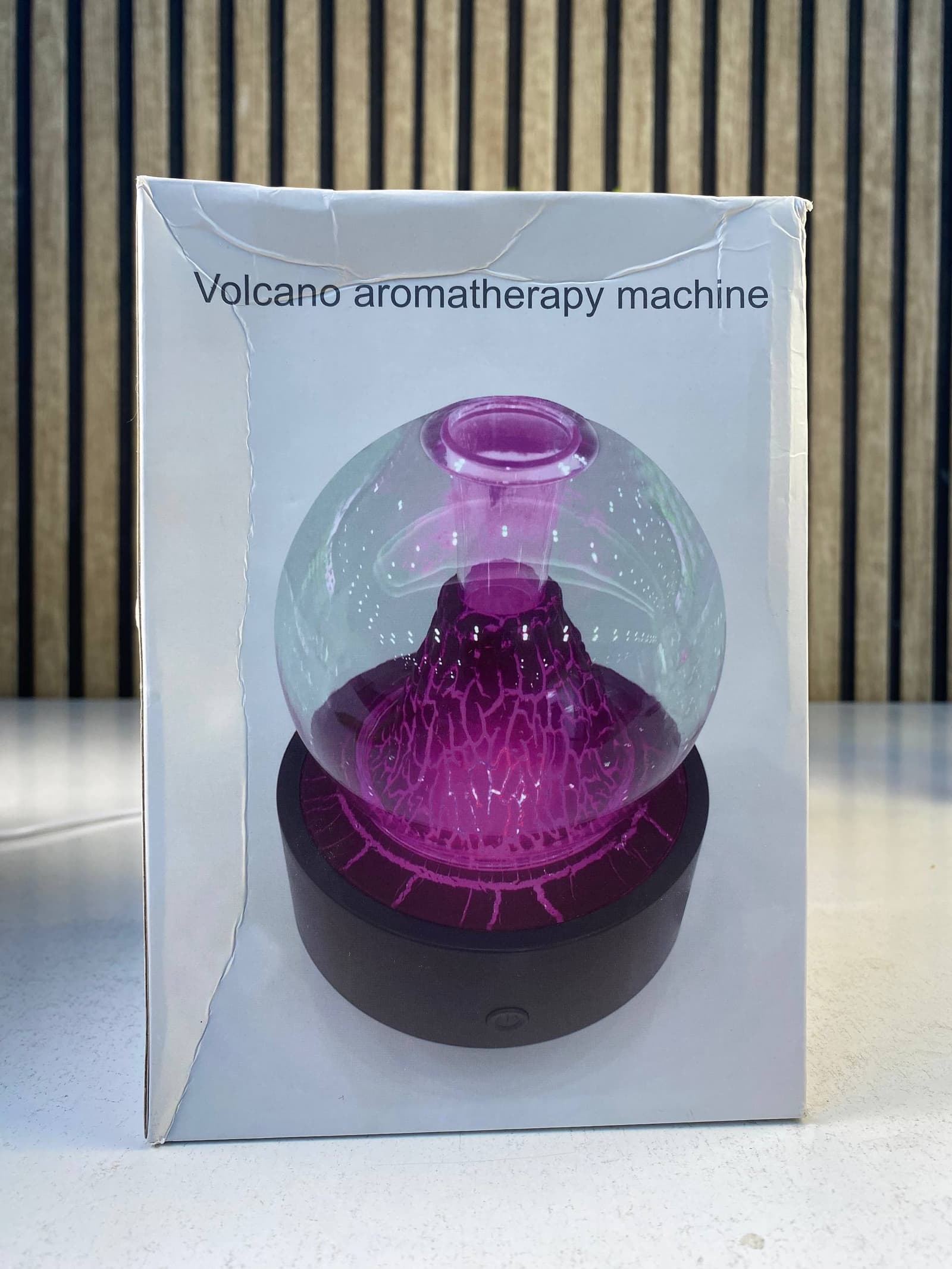Diffuseur d'Arôme et Humidificateur Effet Volcan Capacité 300ml - موزع العطور والزيوت الذكي بتأثير البركان المضيء - Décoration - صورة حقيقية 17