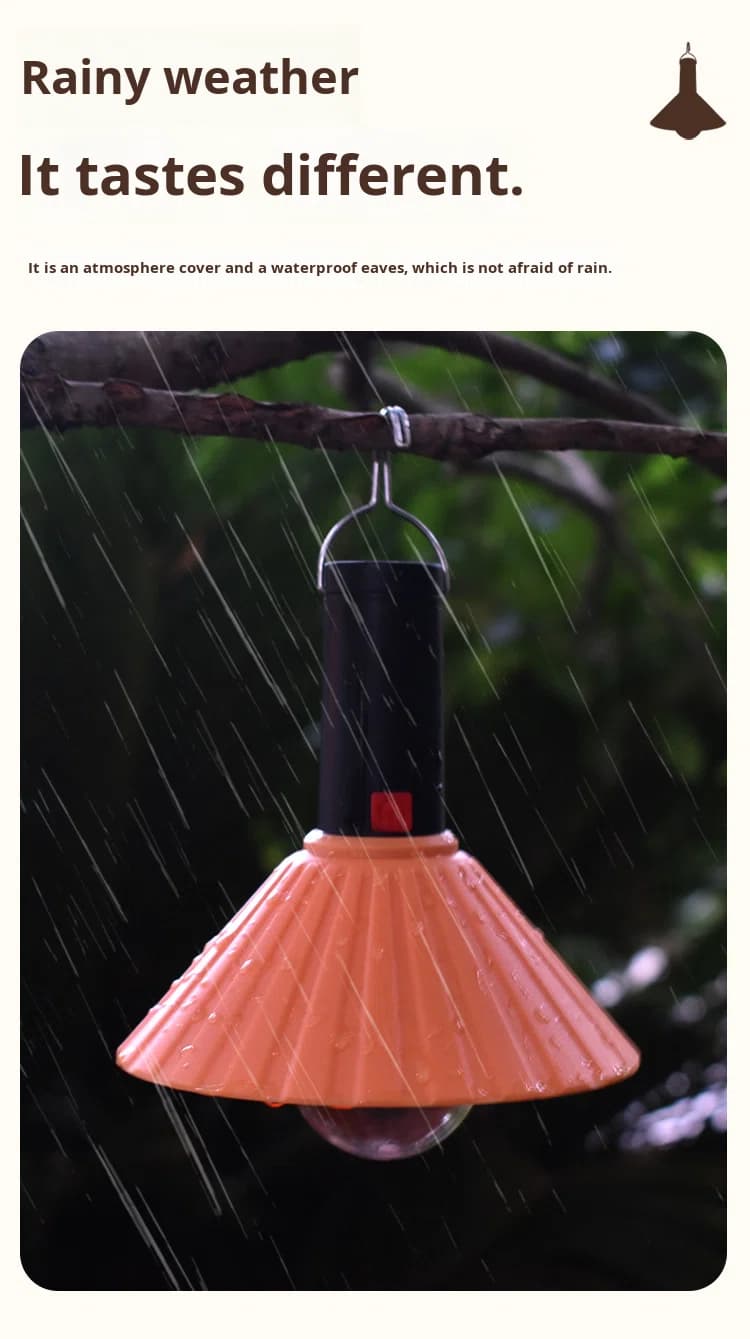 Lanterne de Camping Rechargeable 3 Niveaux de Luminosité avec Crochet de Suspension - مصباح تخييم وطوارئ قابل للشحن مع خطاف تعليق و3 مستويات إضاءة - Camping et Randonnée - صورة 11