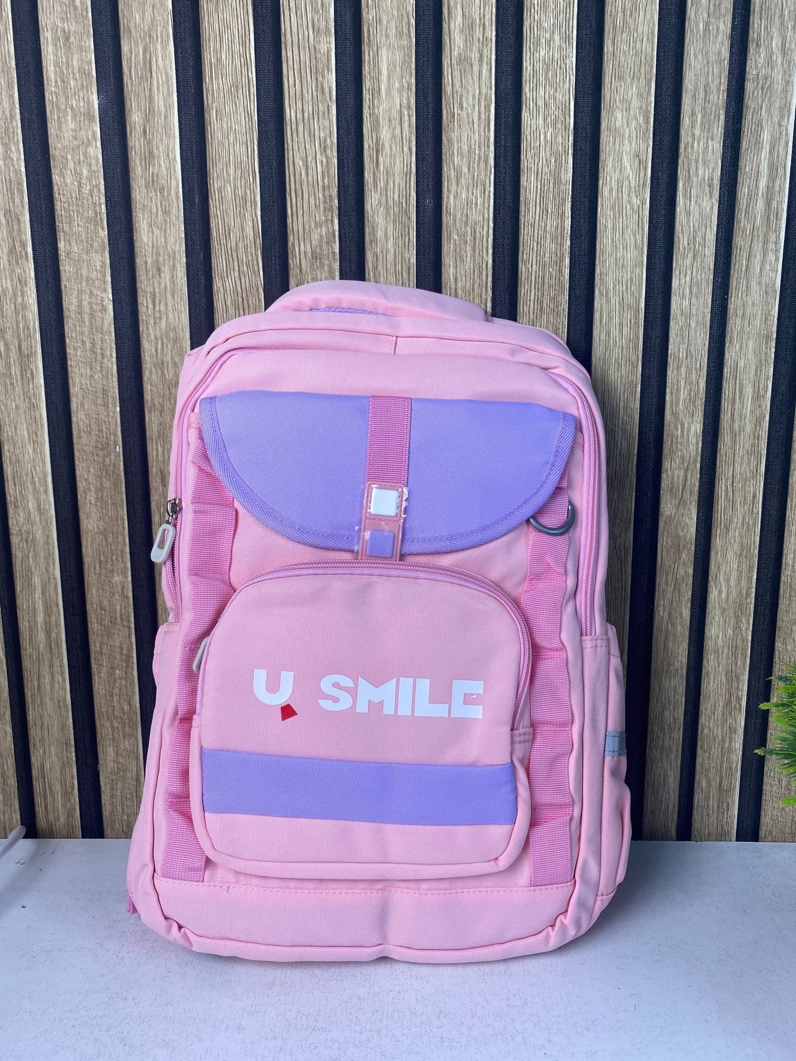 Sac à Dos Scolaire pour Enfnats U-Smile Rose SACKDS09RS - حقيبة مدرسية للأطفال - Sac à dos et Mode - صورة حقيقية 2