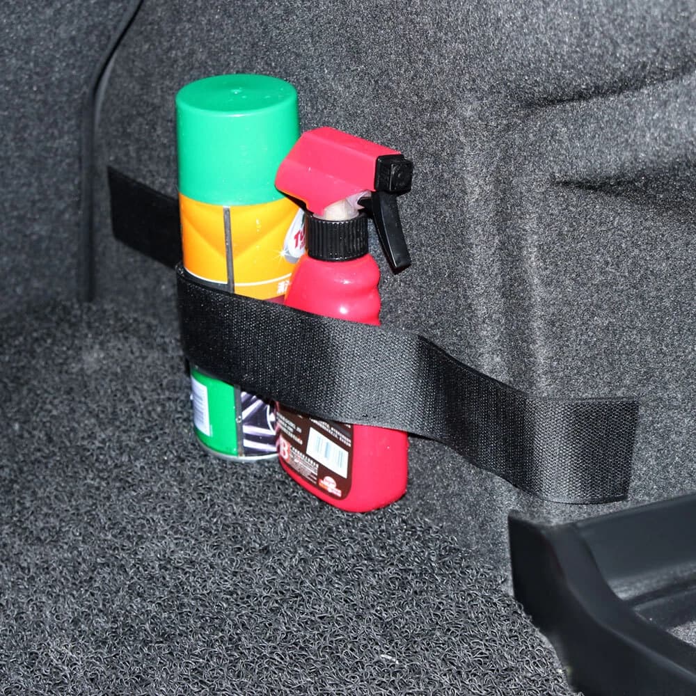 Sangle Élastique de Maintien pour Coffre de Voiture Fixation Velcro - حزام مرن لتثبيت وسند أمتعة صندوق السيارة مع لاصق فيلكرو - Accessoires Auto/Moto - صورة 2