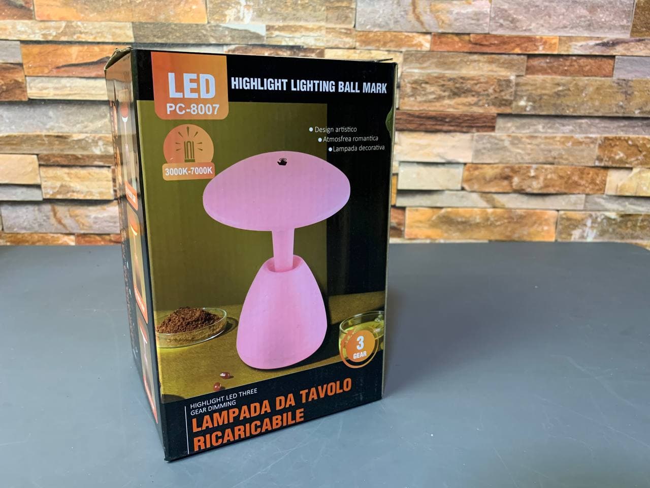 Veilleuse LED Tactile Sans Fil à Intensité Réglable avec Chargeur USB - Maison - صورة حقيقية 8