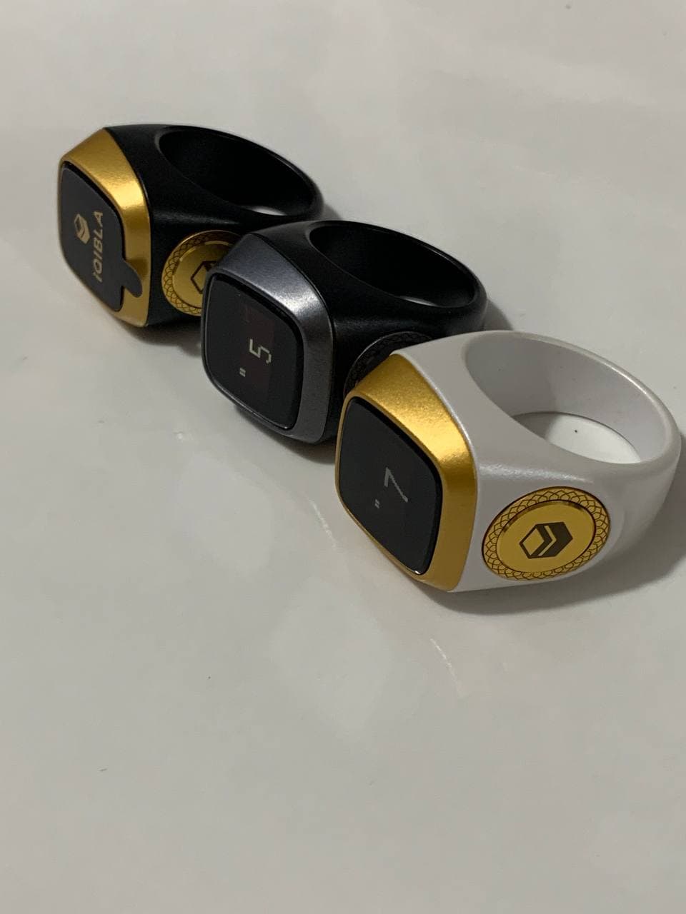 خاتم التسبيح الالكتروني الذكي IQIBLA يساعدك على التسبيح والتذكر بطريقة عملية وبسيطة -Zikr Ring Tasbih Counter - Électronique - صورة حقيقية 8
