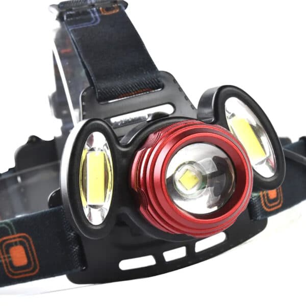 Lampe Frontale Lumineuse Sans Fil Avec 4 Modes D’eclairages Et Avec Zoom BEETRO LA-294 - Camping et Randonnée - صورة 2