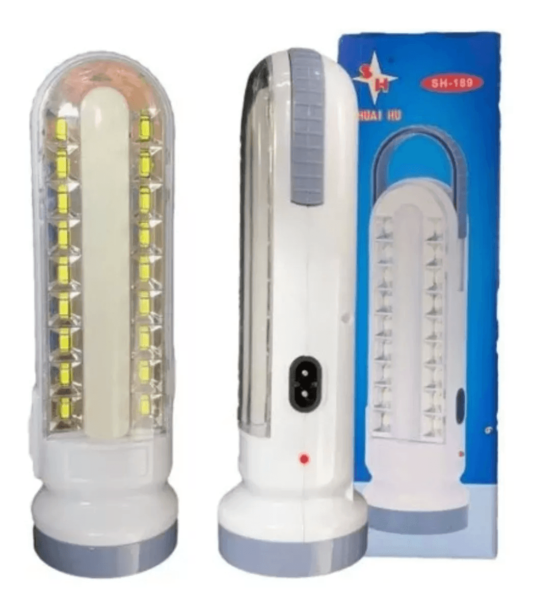 lampe et Torche solar rechargeable USB SH-189-2 - Camping et Randonnée - صورة 1