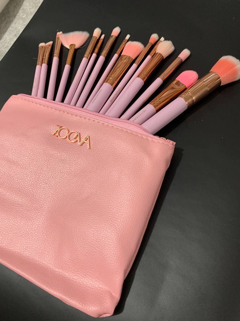 Pack Spécial Organisateur de maquillage + Trousse de 15 Pinceaux zoeva professionnels - Soins et Beauté - صورة حقيقية 19