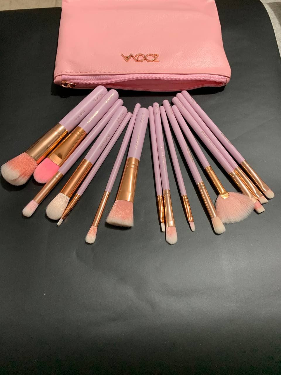 Pack Spécial Organisateur de maquillage + Trousse de 15 Pinceaux zoeva professionnels - Soins et Beauté - صورة حقيقية 21