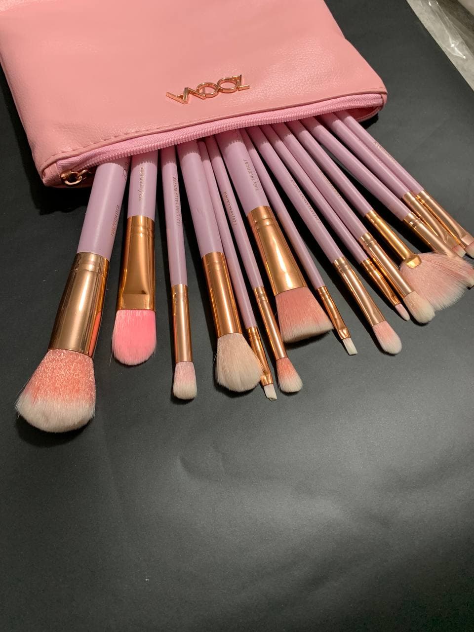 Pack Spécial Organisateur de maquillage + Trousse de 15 Pinceaux zoeva professionnels - Soins et Beauté - صورة حقيقية 22