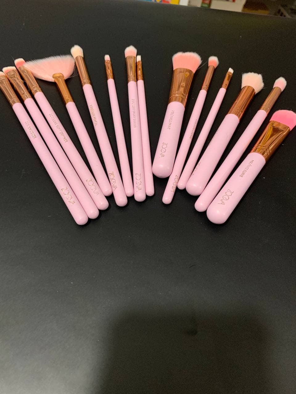 Pack Spécial Organisateur de maquillage + Trousse de 15 Pinceaux zoeva professionnels - Soins et Beauté - صورة حقيقية 26