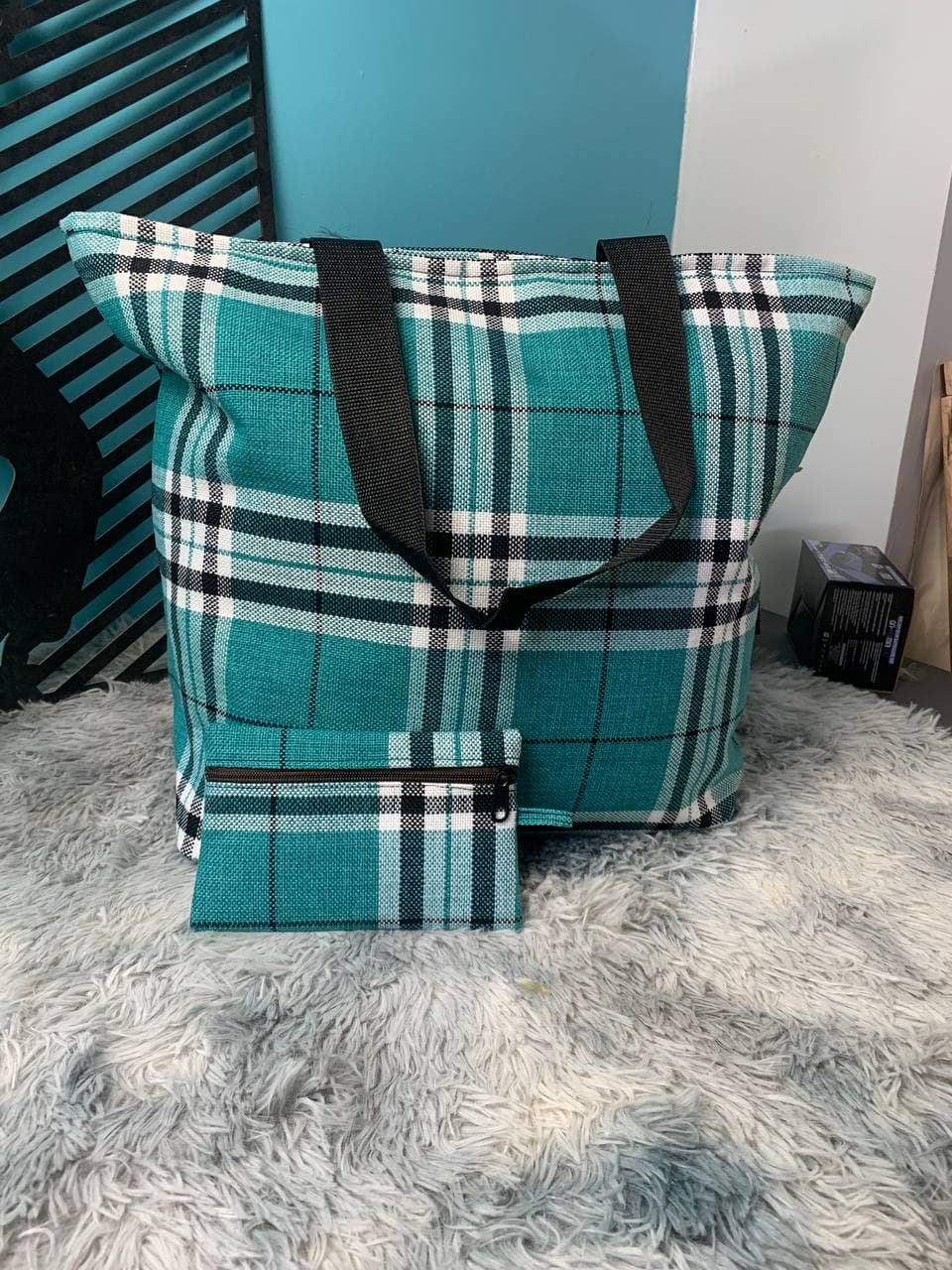 Sac à main burberry Grande capacité avec un portefeuille pour femme - Sac à dos et Mode - صورة 7