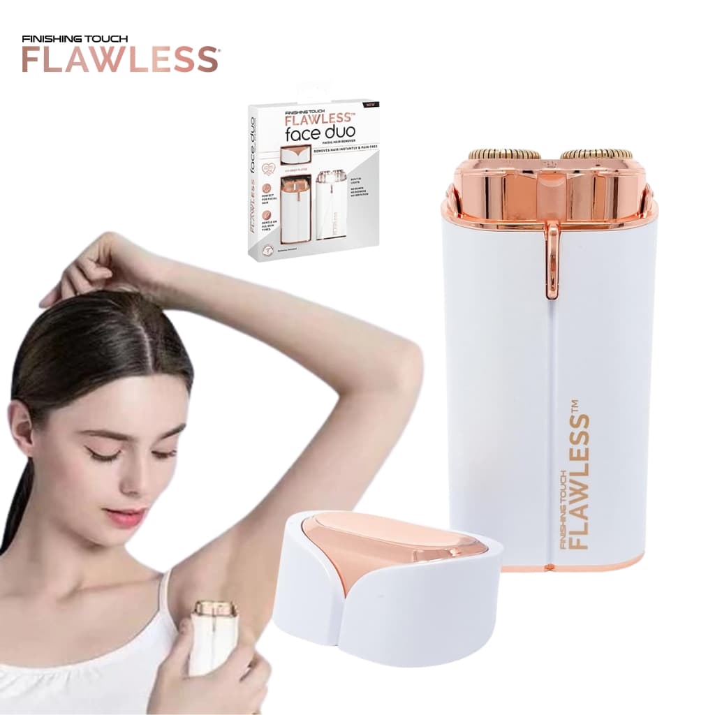 Rasoir électrique indolore avec lumière LED pour épilation instantanée du menton/lèvre supérieure - Soins et Beauté - صورة 1
