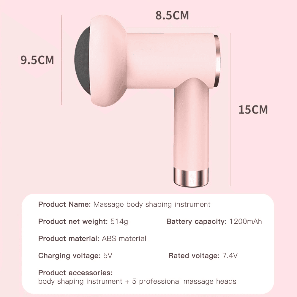 Machine de sculpture Ligne sans fil avec 5 têtes de massage - Soins et Beauté - صورة 8
