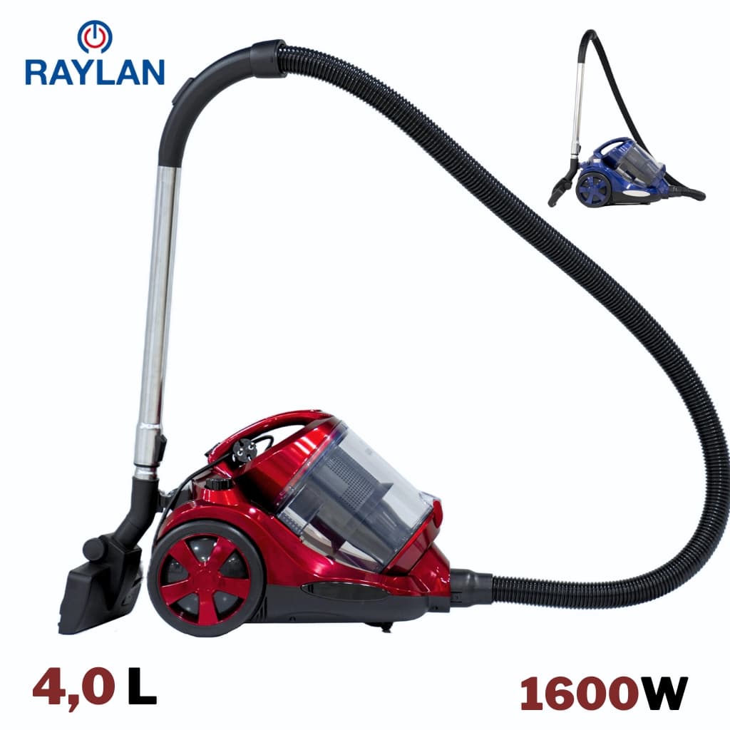 RAYLAN Aspirateur - 1600 Watts - Réservoir 4 Litres Moteur en aluminium avec contrôle de vitesse - Electroménager - صورة 1