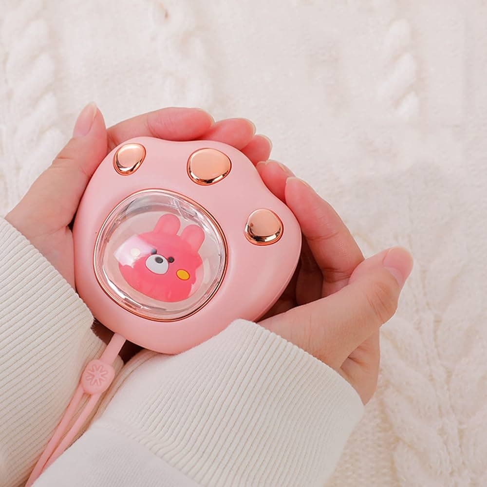 Chauffe-mains à griffes de chat mignon portable batterie 1200mah - Électronique - صورة 5