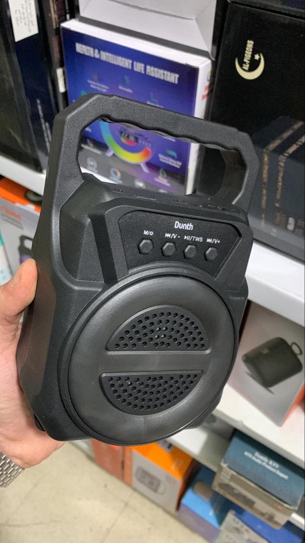 Ampli haut parleur sans fil à batterie rechargeable, Bluetooth 1800W DUNTH DU-SP123 - Électronique - صورة حقيقية 4