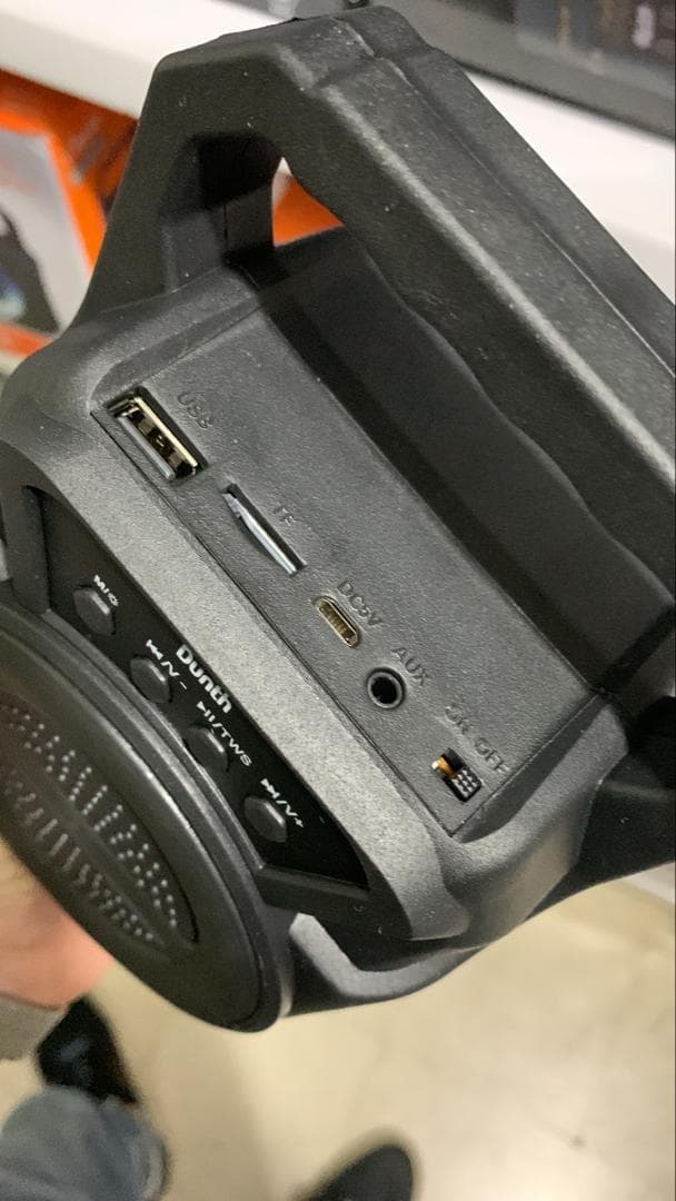 Ampli haut parleur sans fil à batterie rechargeable, Bluetooth 1800W DUNTH DU-SP123 - Électronique - صورة حقيقية 5