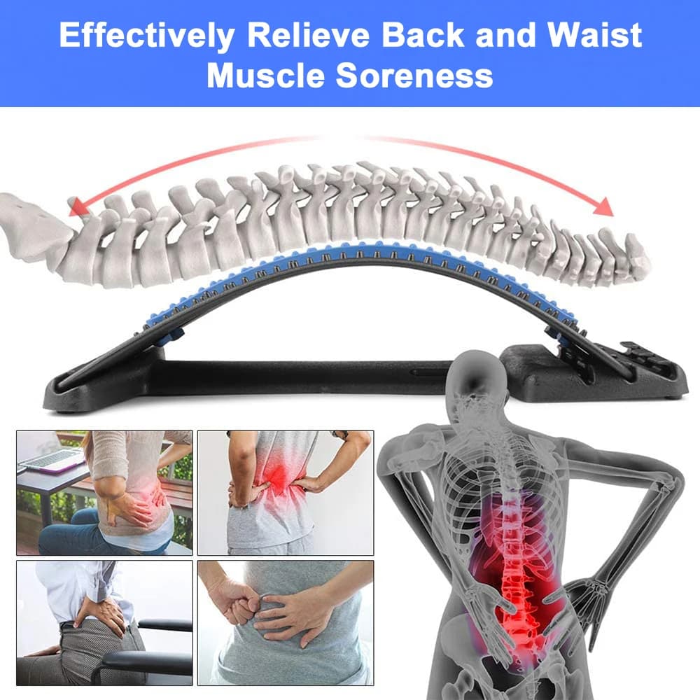 Civière de support lombaire pour massage du dos, planche vertébrale, muscle inférieur et supérieur, instituts oto pour hernie discale - Divers - صورة 2