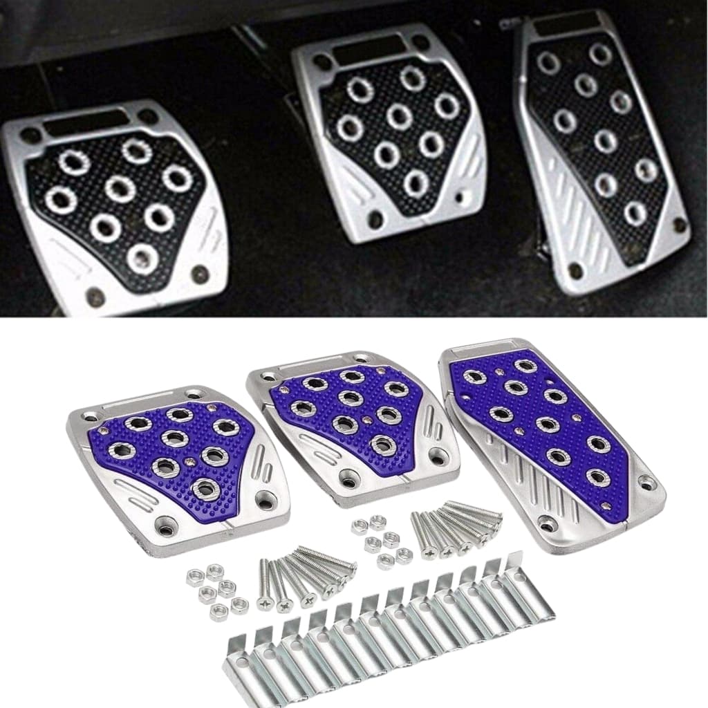3 x couvercle de pédale antidérapant d'accélérateur de transmission manuelle - دواسات قدم السيارات اليدوية - Accessoires Auto/Moto - صورة 2