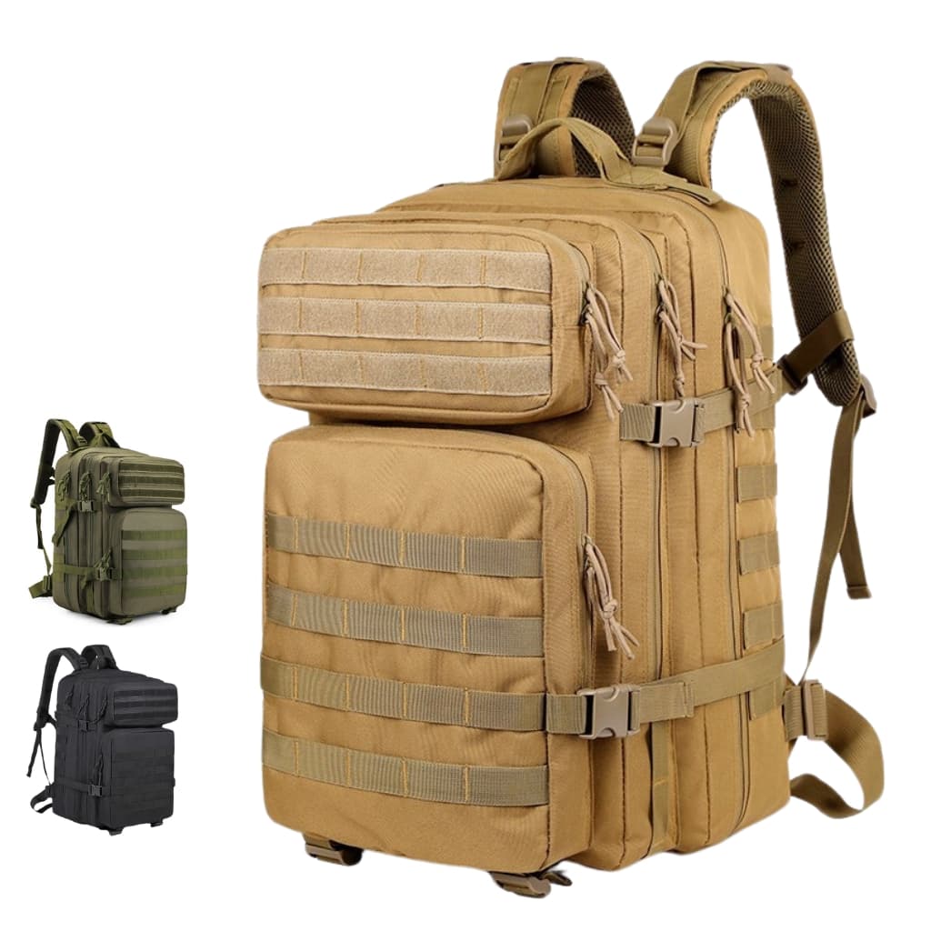 Sac à dos tactique 50L imperméable pour Randonnée , voyage, alpinisme, - Camping et Randonnée - صورة 1