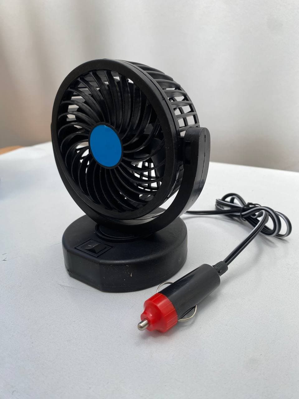 Ventilateur électrique 12V pour tableau de bord de voiture, rotatif à 360 degrés - Accessoires Auto/Moto - صورة حقيقية 11
