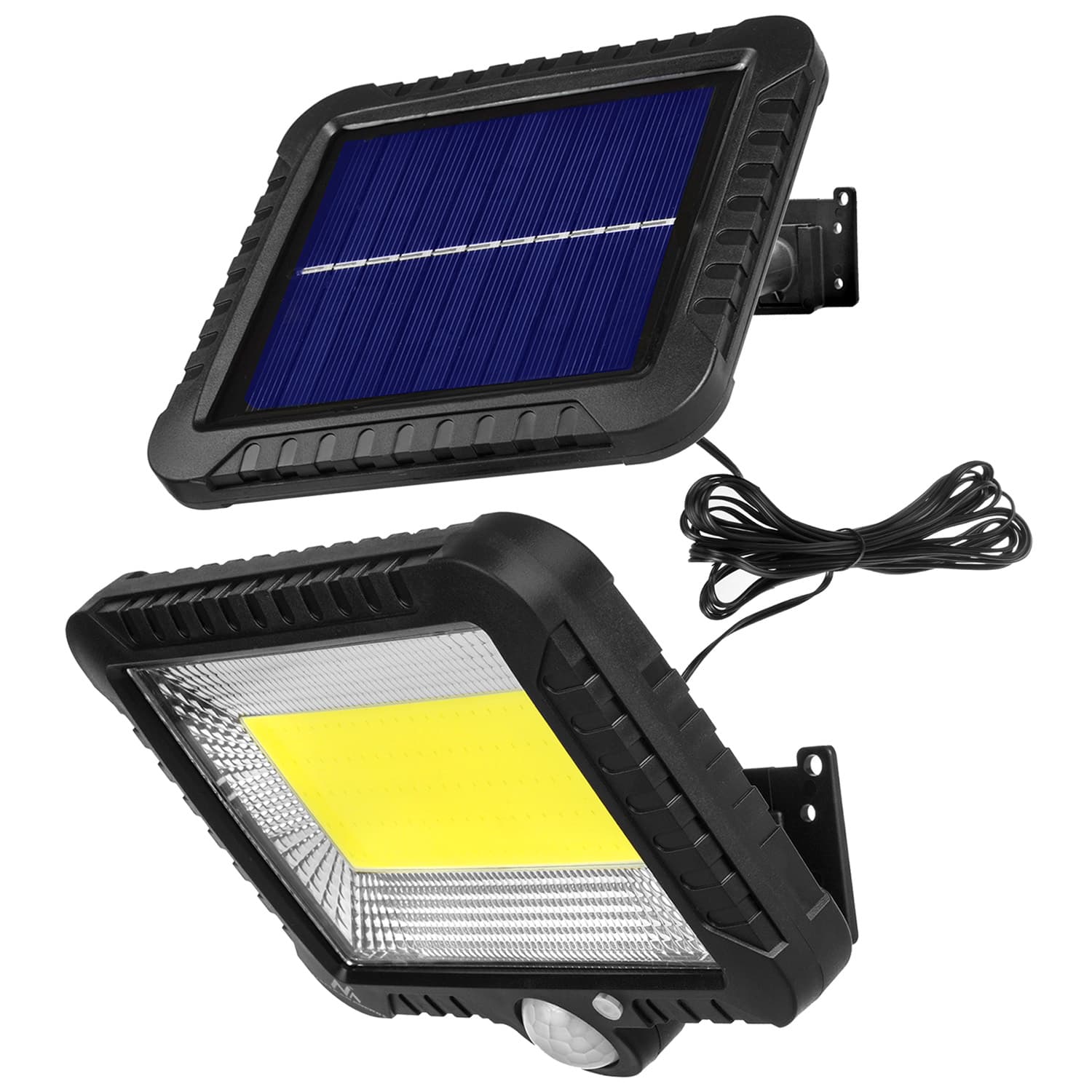 Lampe projecteur solaire LED et détecteur de mouvement 5W IP44 - SL-F100 - Électronique - صورة 1