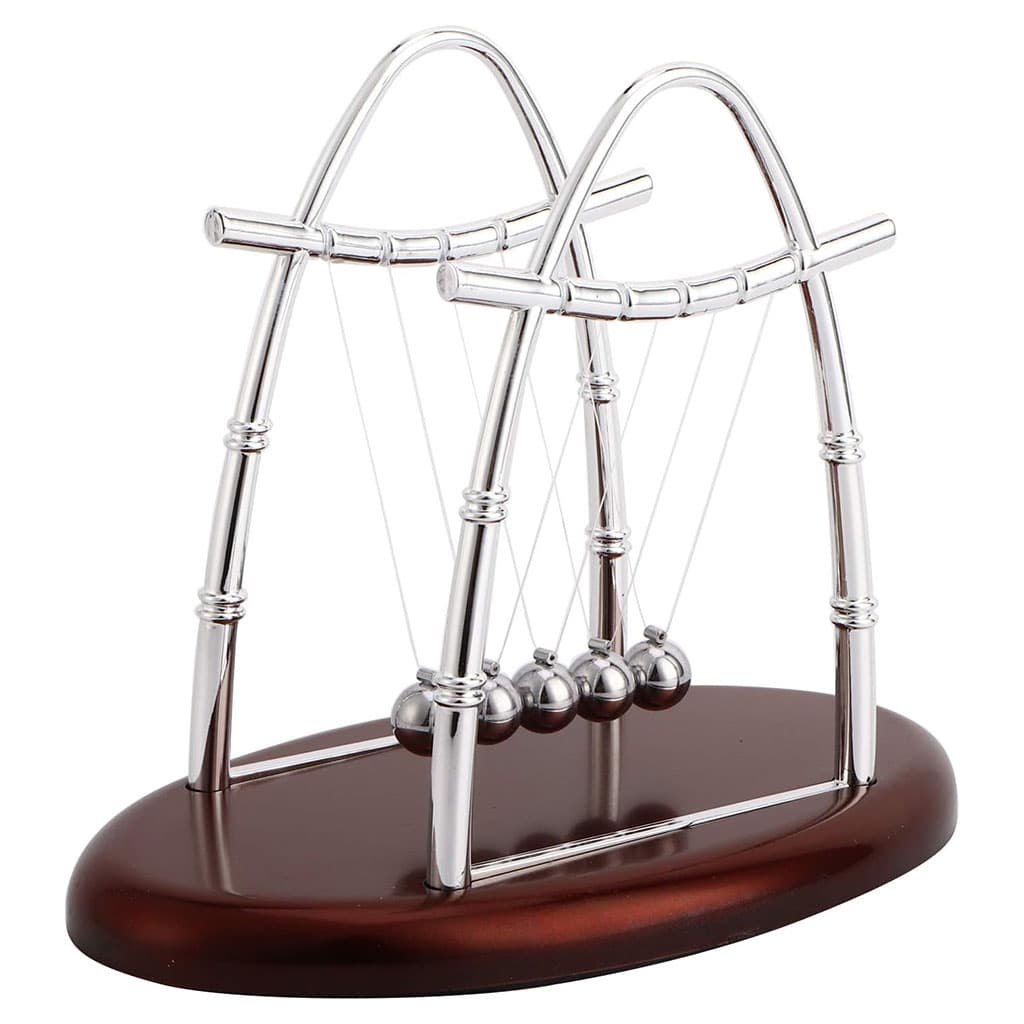 Pendule Newton Balls d'équilibre en acier classique - Décoration - صورة 1