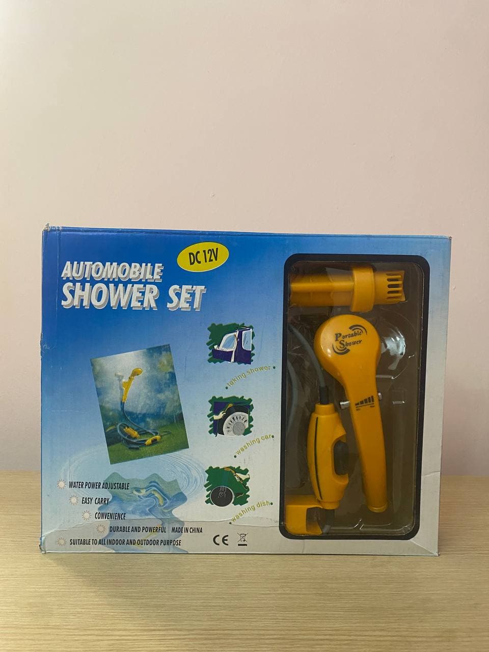 Douche extérieure Portable Camping et Plages DC 12V - Accessoires Auto/Moto - صورة حقيقية 9