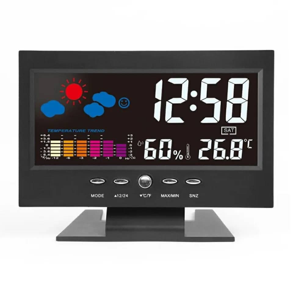 Station Météo intelligente multifonction affichage numérique - Électronique - صورة 2