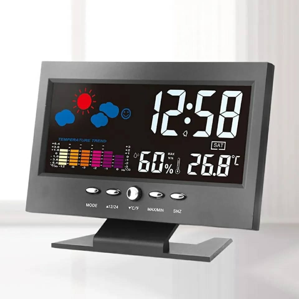 Station Météo intelligente multifonction affichage numérique - Électronique - صورة 4