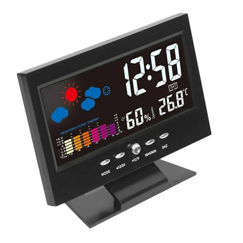 Station Météo intelligente multifonction affichage numérique - Électronique - صورة 5