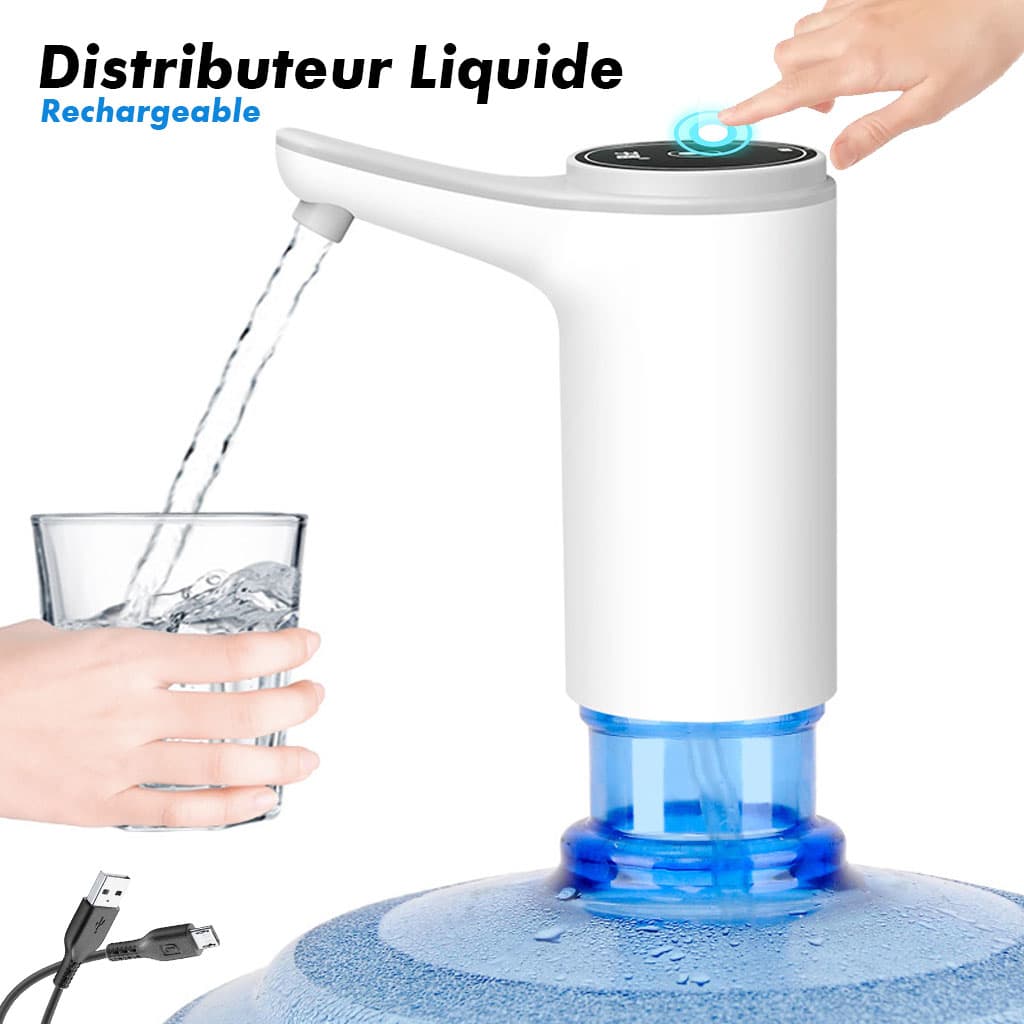 Distributeur de bouteilles d’eau Rechargeable USB Distributeur Automatique - Électronique - صورة 5