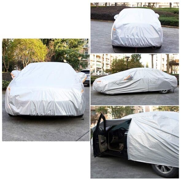 Bâche Auto Housse de Protection 4 Saisons (Tout types de voiture) /M/L/XL - Accessoires Auto/Moto - صورة 5