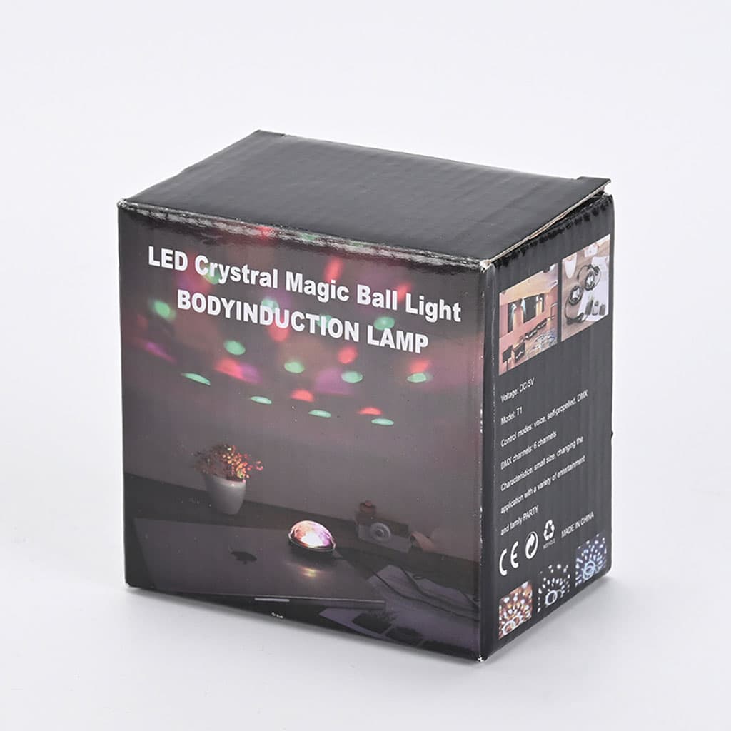 Boule en Cristal Lumineuse à 6 Couleurs - Effet Magique - Électronique - صورة 5