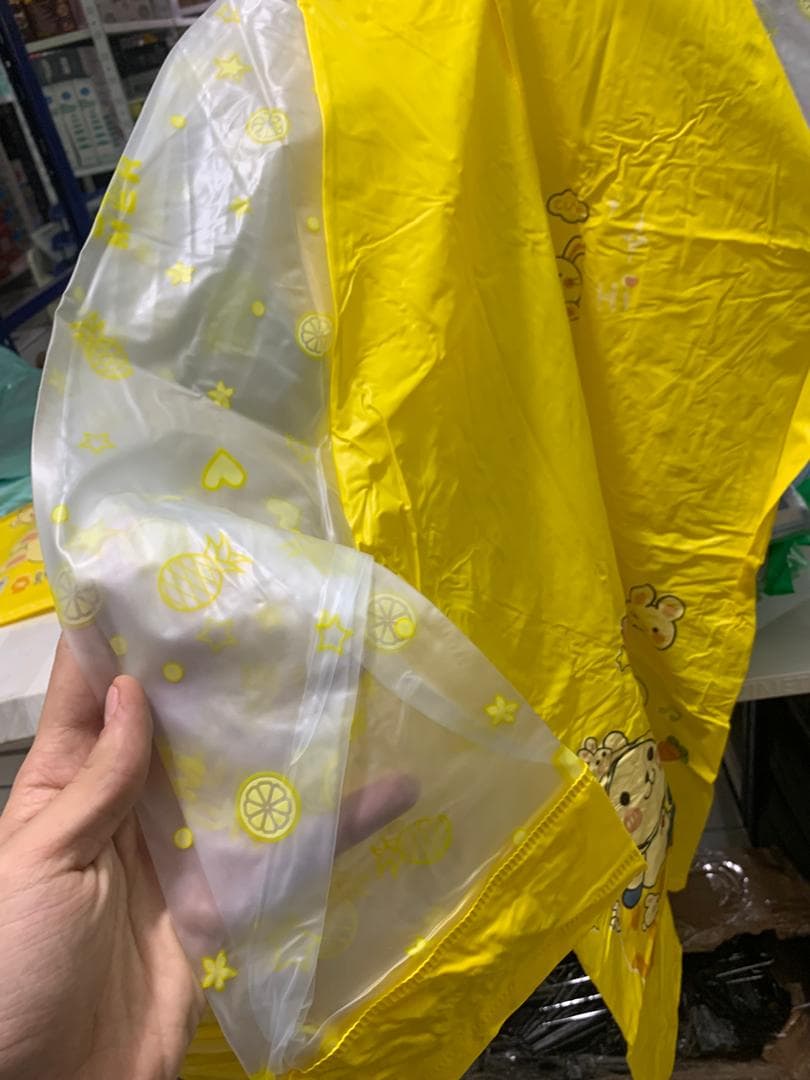 Cape Poncho Pluie Enfant Impermeable Anti Pluie - Divers - صورة حقيقية 10