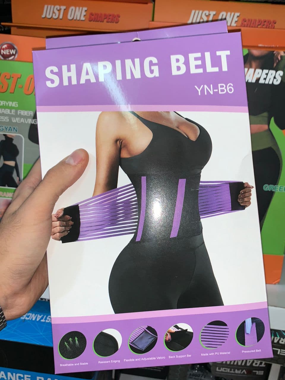 Corset de Ventre à double Ceinture pour femme - Soins et Beauté - صورة حقيقية 2