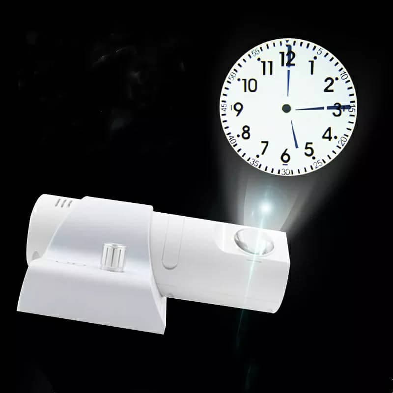 Projecteur horloge mural HD Rotation à 180 degrés 2 mode et 4 couleur - Électronique - صورة 13