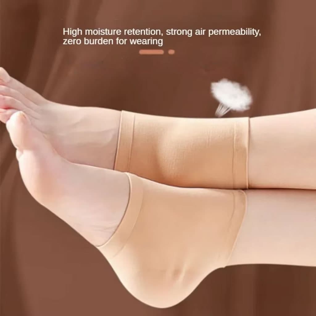 Paires de chaussettes hydratantes pour le traitement du talon fissuré - Soins et Beauté - صورة 3