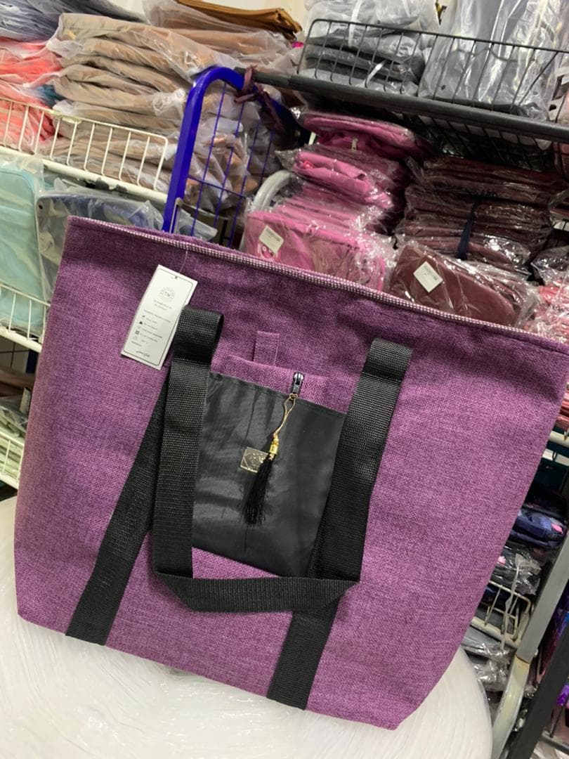 Sac à main Grande capacité avec un portefeuille pour femme - Maison - صورة حقيقية 6