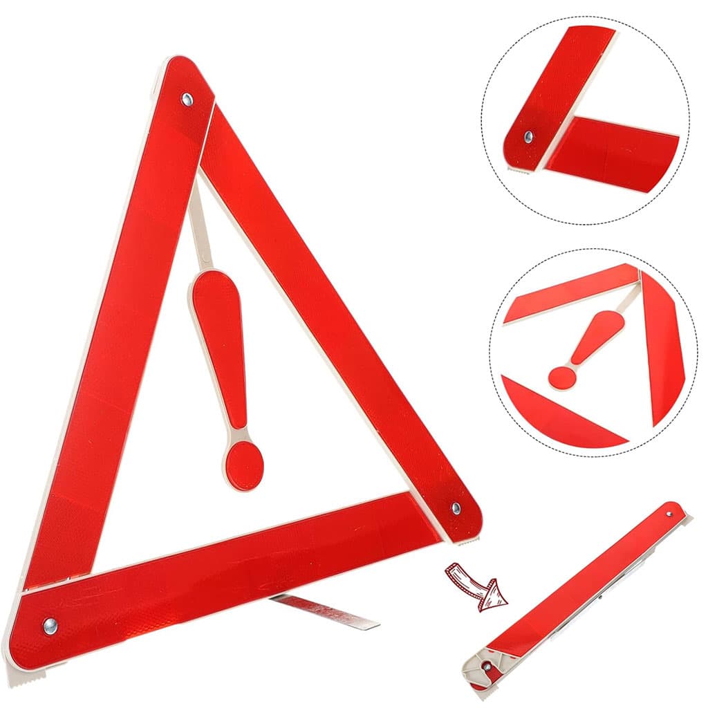Triangle d’urgence Réflecteurs D’Allée - Accessoires Auto/Moto - صورة 1