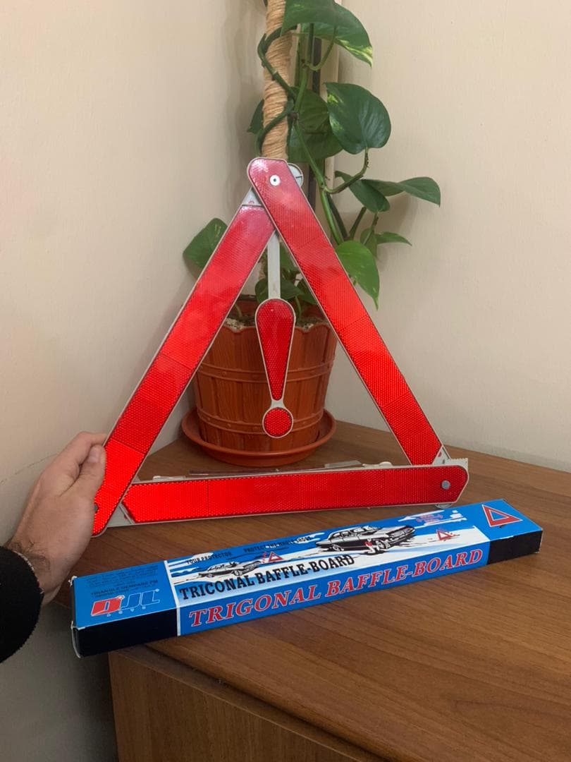 Triangle d’urgence Réflecteurs D’Allée - Accessoires Auto/Moto - صورة حقيقية 7