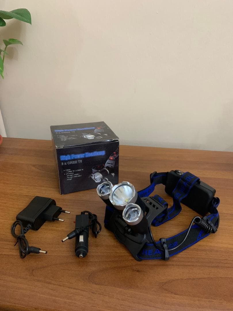 Lampe frontale LED 4 modes 6000K USB rechargeable - Camping et Randonnée - صورة حقيقية 8