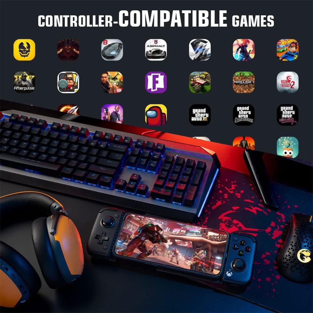 Manette de jeu mobile GameSir X2 Pro pour Android Type-C et iPhone 15 1 Mois Game Pass Ultimate - Jouet & Gaming - صورة 3