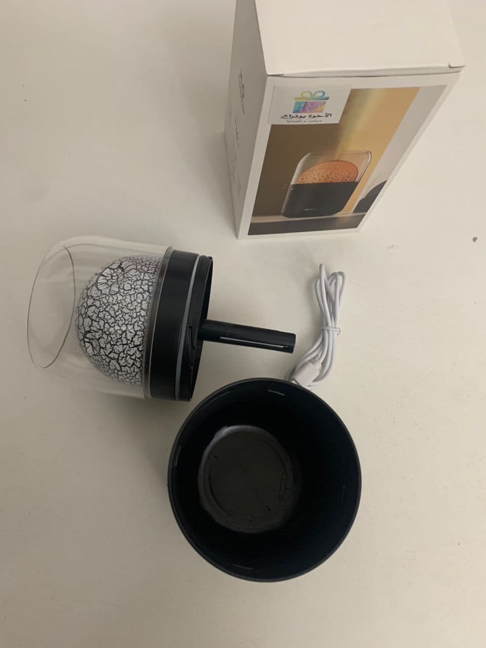 Diffuseur d’arômes Effet Volcan Lumineux 300ML - Décoration - صورة حقيقية 9