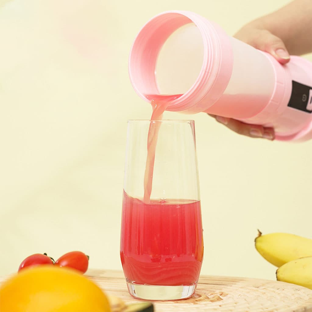 Blander Jus Portable et Pliable en Silicone avec 6 Lames 500ml - Cuisine - صورة 2