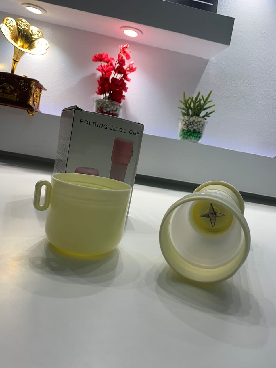 Blander Jus Portable et Pliable en Silicone avec 6 Lames 500ml - Cuisine - صورة حقيقية 9