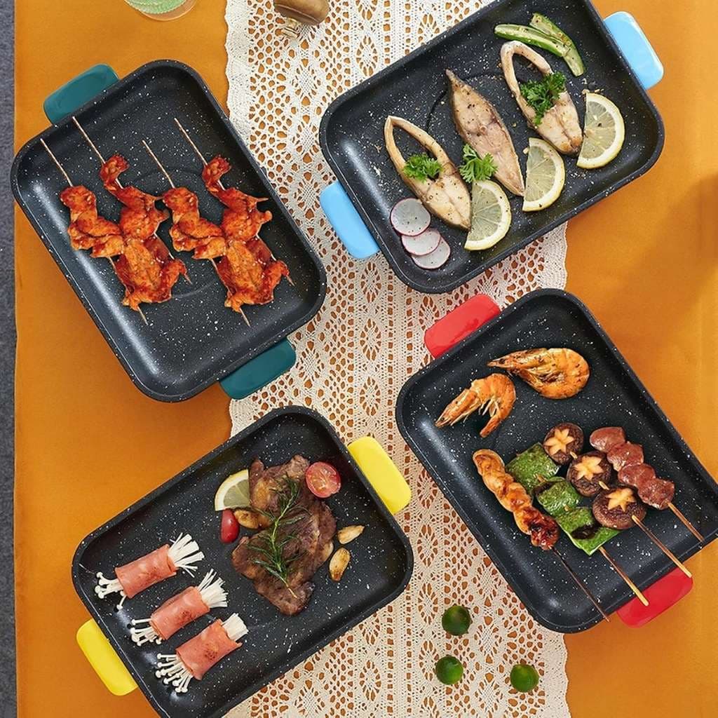 Gril Électrique Antiadhésif d’Intérieur – شواية كهربائية مضادة للالتصاق للاستخدام الداخلي - Cuisine - صورة 3