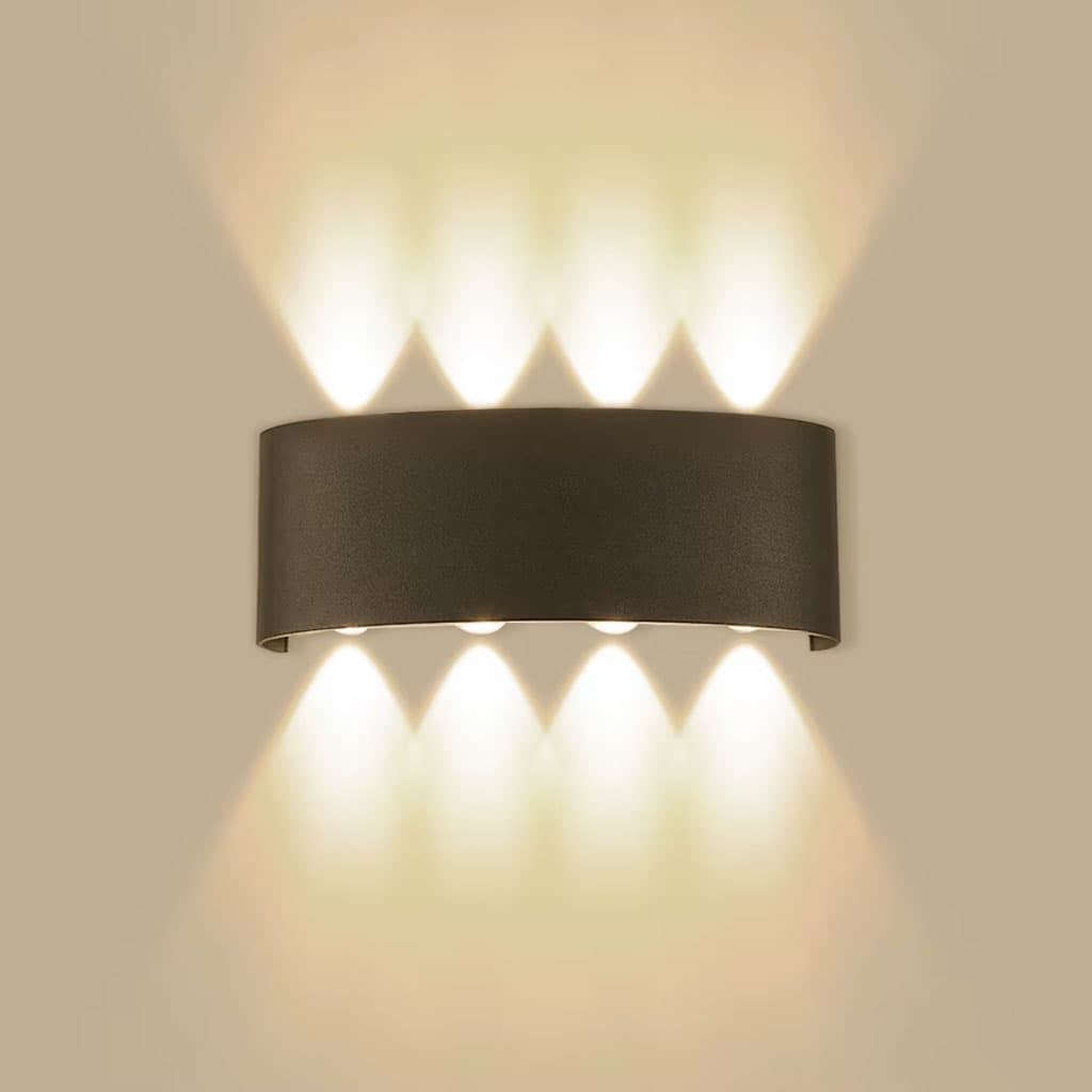 Applique Murale étanche LED 8W Lumière Blanc Chaud 6500K – مصباح جداري - Maison - صورة 3