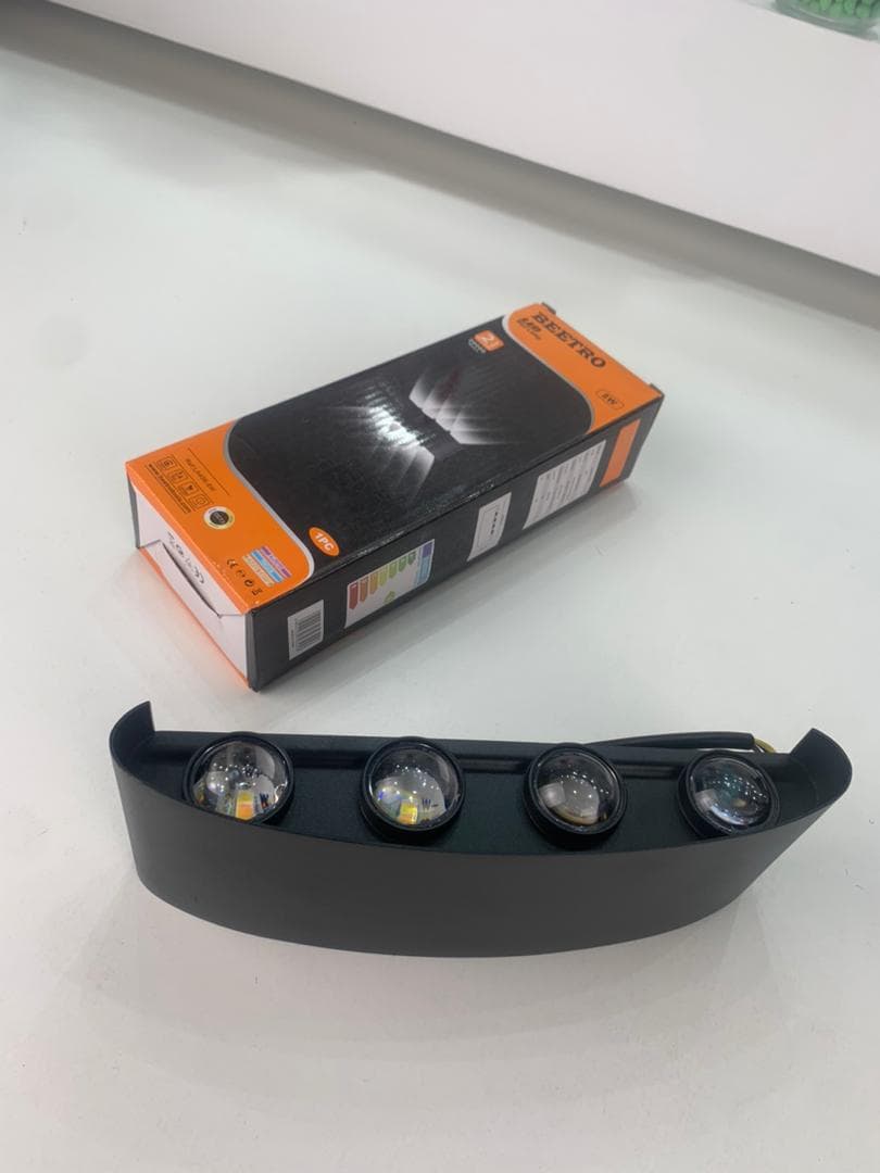 Applique Murale étanche LED 8W Lumière Blanc Chaud 6500K – مصباح جداري - Maison - صورة حقيقية 9