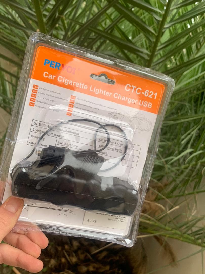 Triple Prise 12V/24V Allume-ci-gare USB Alimentation WF-0120 - Accessoires Auto/Moto - صورة حقيقية 7